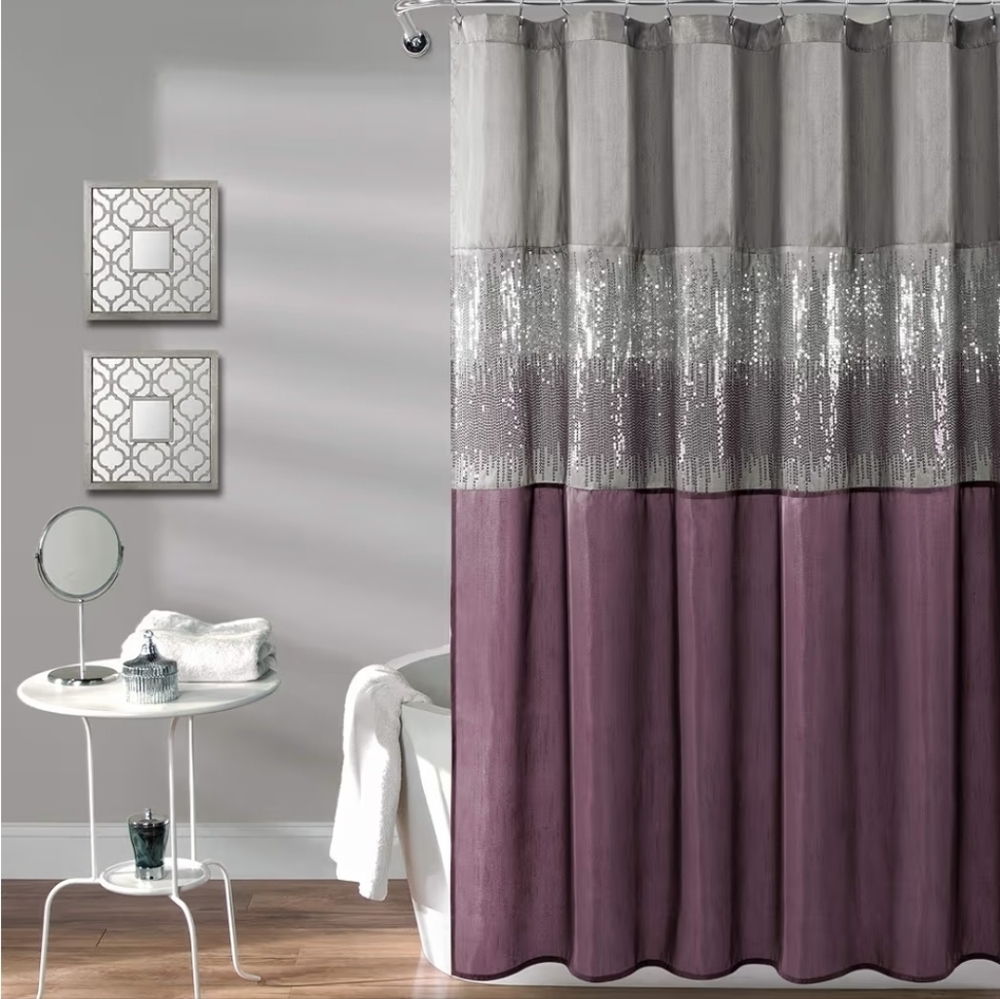Lush Decor Night Sky Shower Curtain